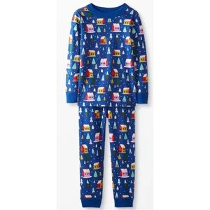 Hanna Andersson Kid Pajamas Hygge House Long John Pajamas size 12
